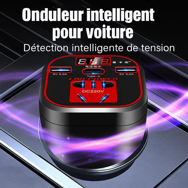 Onduleur Intelligent 150W pour Voiture