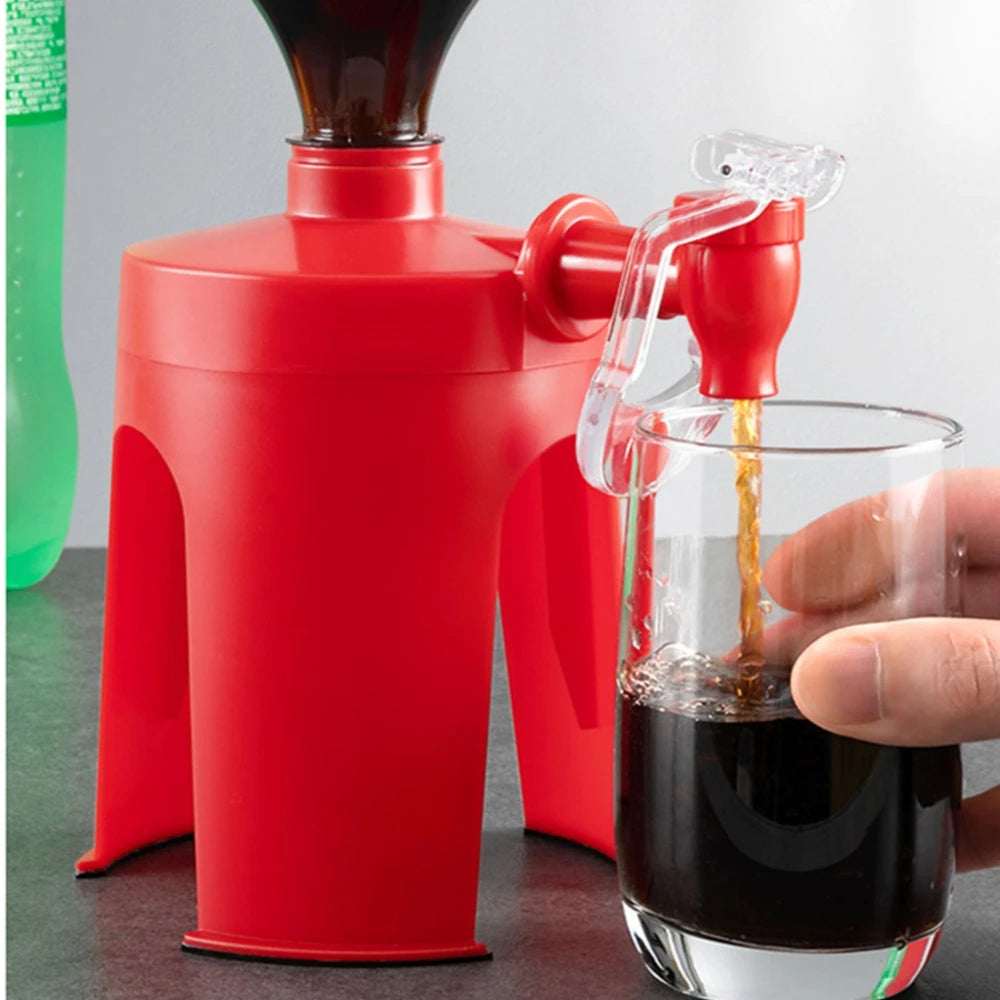 Lemonade Soda Dispenser Bottle Coke Inverted Carbonated Beverage Upside Down Drinking Water Dispense Machine Party Gadget